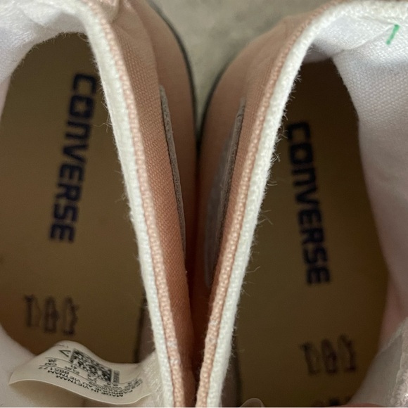Converse All Star Chuck Taylor Peach Pink Hi Top Sneaker Size 9.5 Women 7.5 Men - Picture 8 of 10